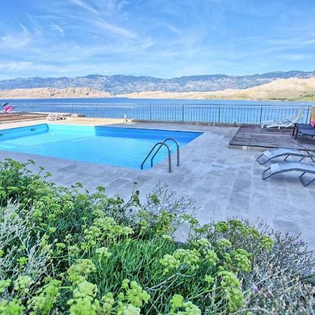 Sea View & Pool Studio Pag Town Exterior foto